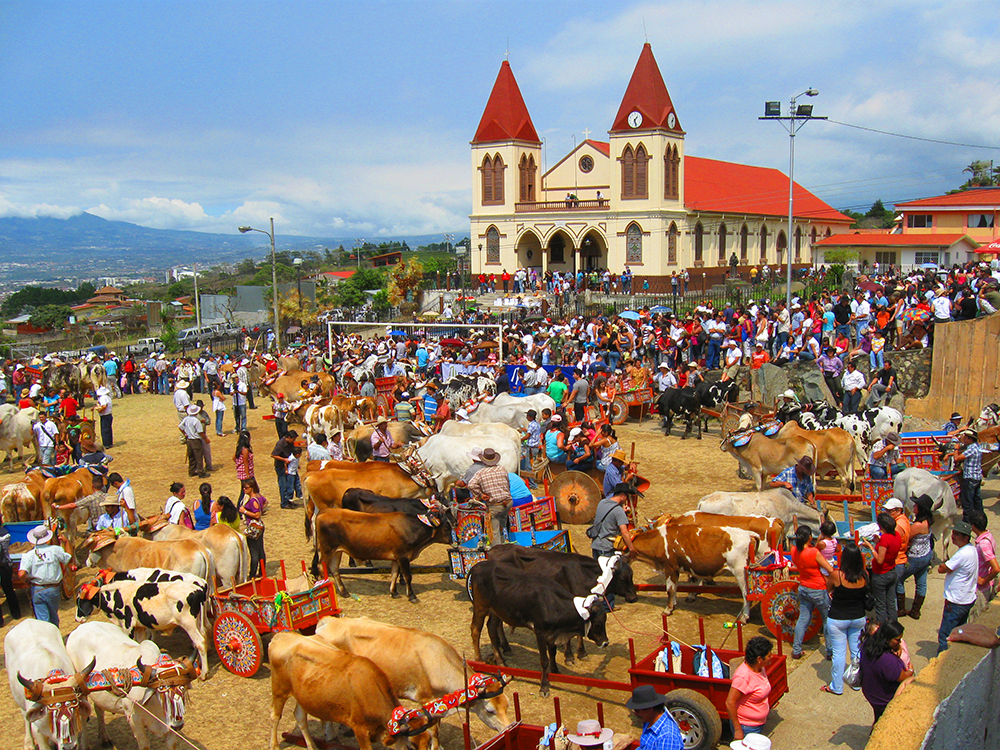 El Día de Boyero en Costa Rica