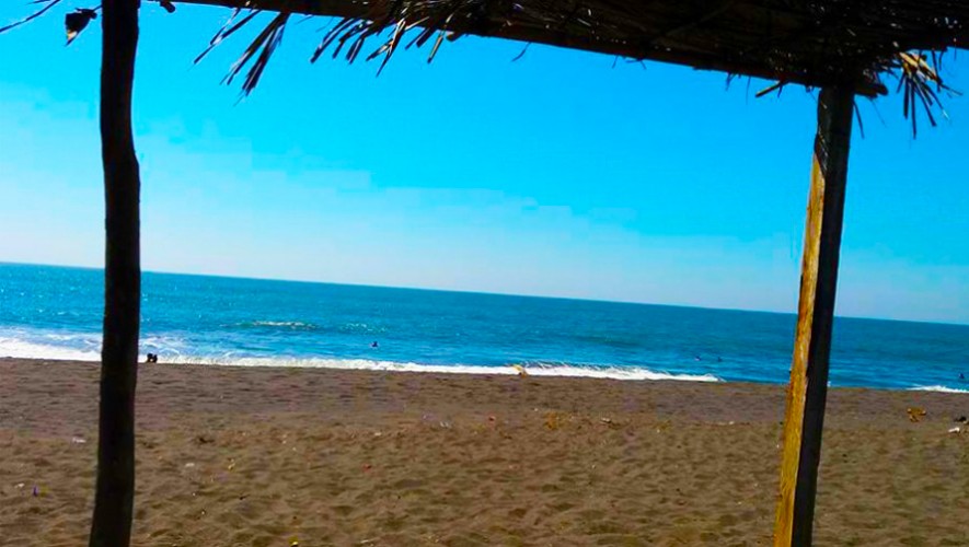 La playa Champerico en Guatemala