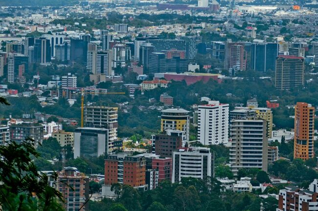 Guatemala City skyline representing the country’s business and investment environment