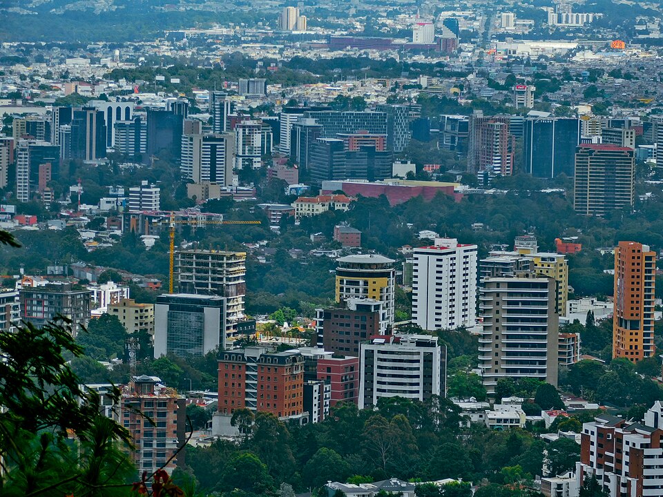 Guatemala City skyline representing the country’s business and investment environment